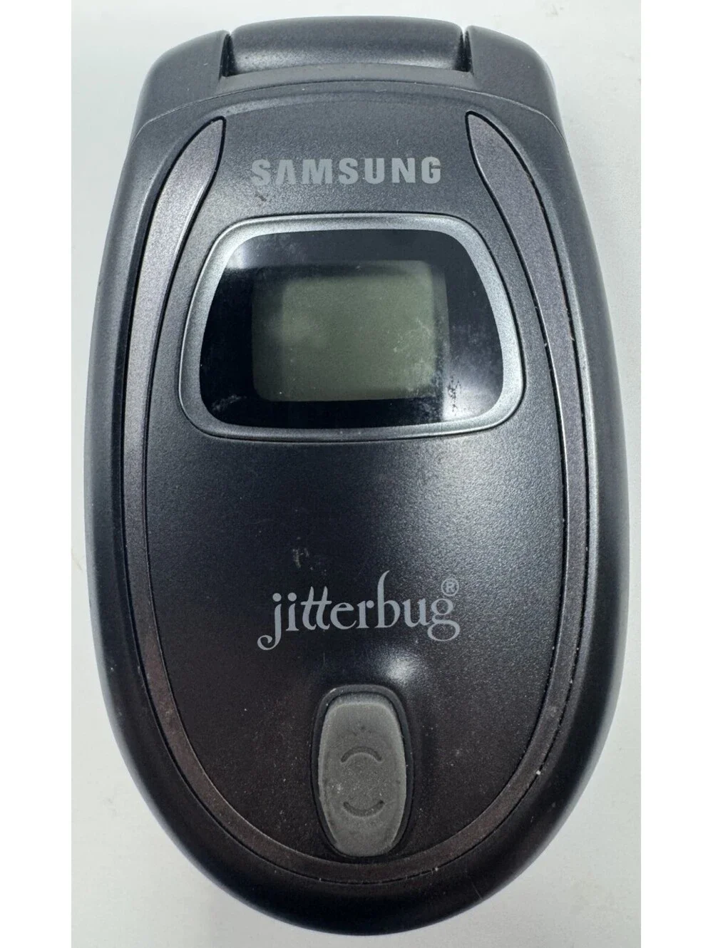 Samsung Jitterbug J SPH-A310 Gray Rare CDMA Flip Phone  Untested Parts or Repair